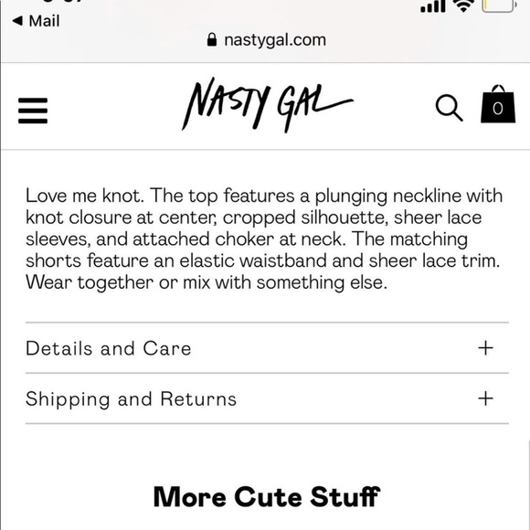 Nasty Gal 2 PC Set 🤍 - Picture 7 of 10